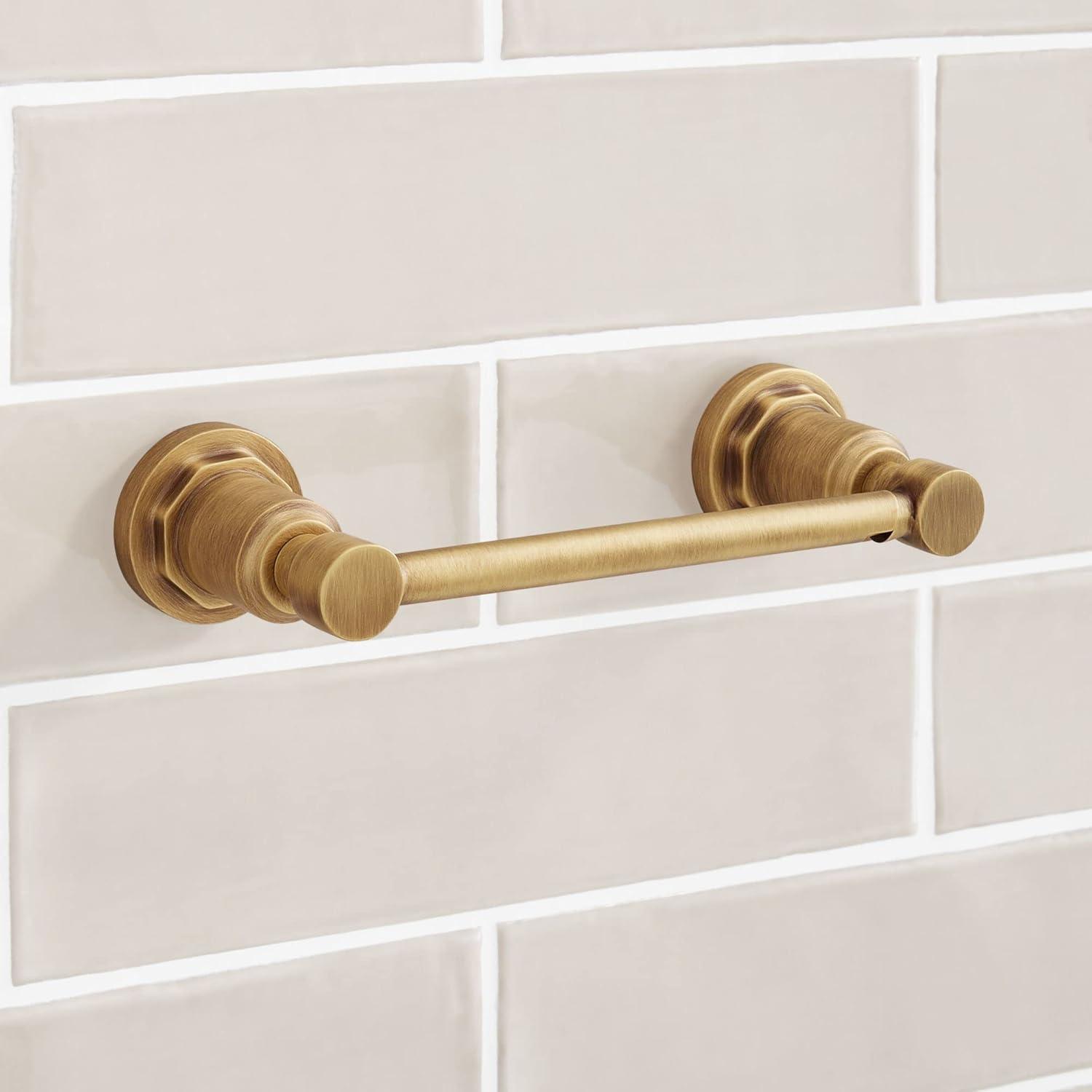 Polished Nickel Wall Mounted Pivoting Toilet Paper Holder