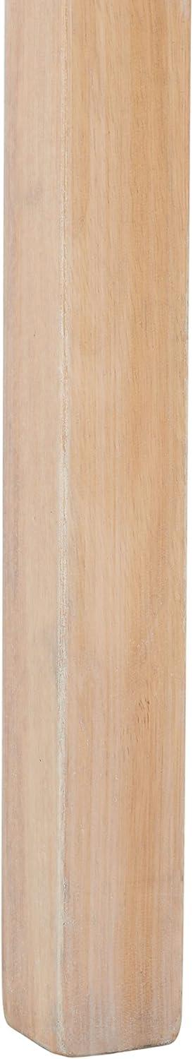 Tobie Rattan Bar Stool - White Washed - Safavieh