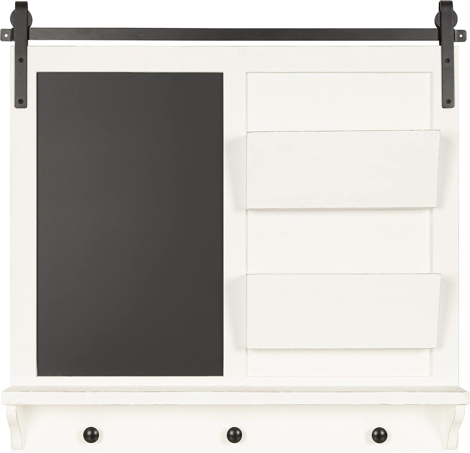 30"x28" Cates Magnetic Wall Organizer with Pockets - Kate & Laurel All Things Decor