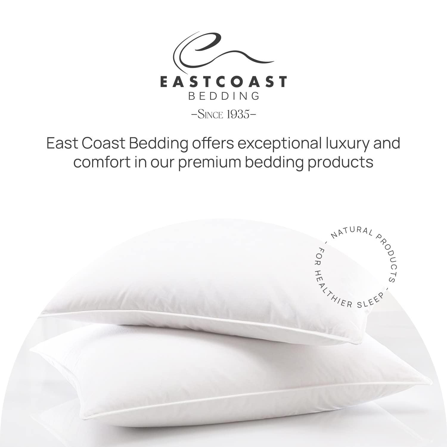 East Coast Bedding Down Medium Pillow (Set of 2)