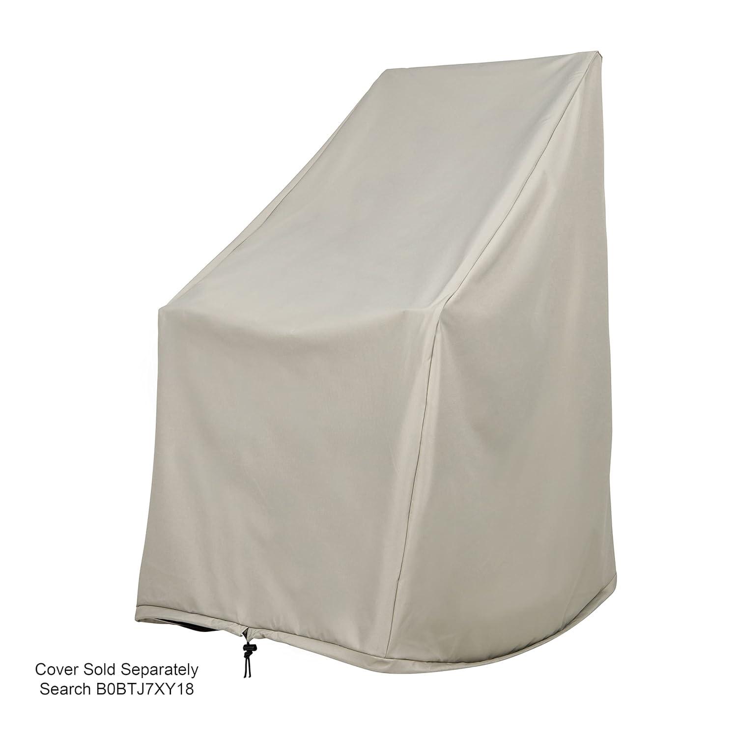 Shine Company Modern Wood Rocking Chairs, Ergonomic Wide Seat Porch Rockers, 2-Pack, White