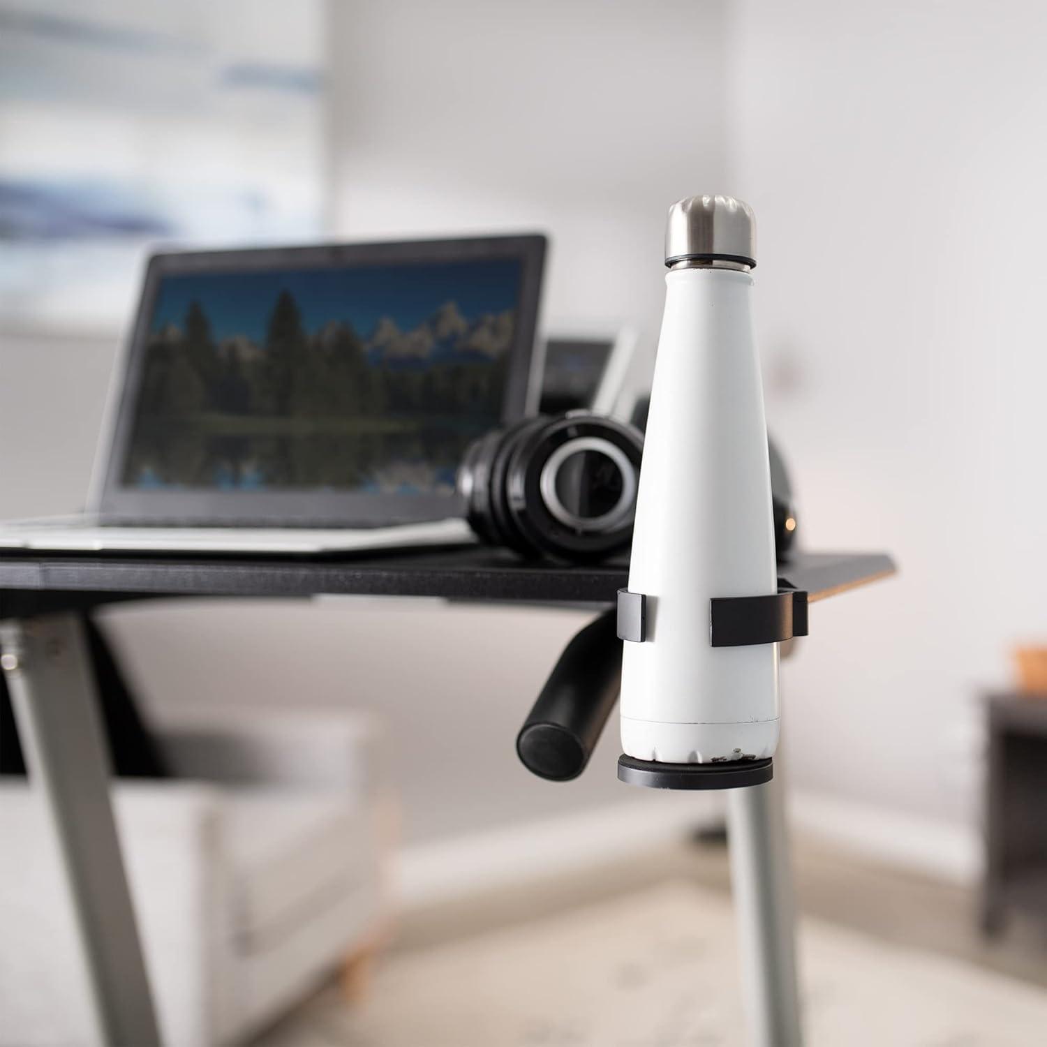 VIVO Universal Laptop Treadmill Desk Attachment with Cupholder and Tech Slot