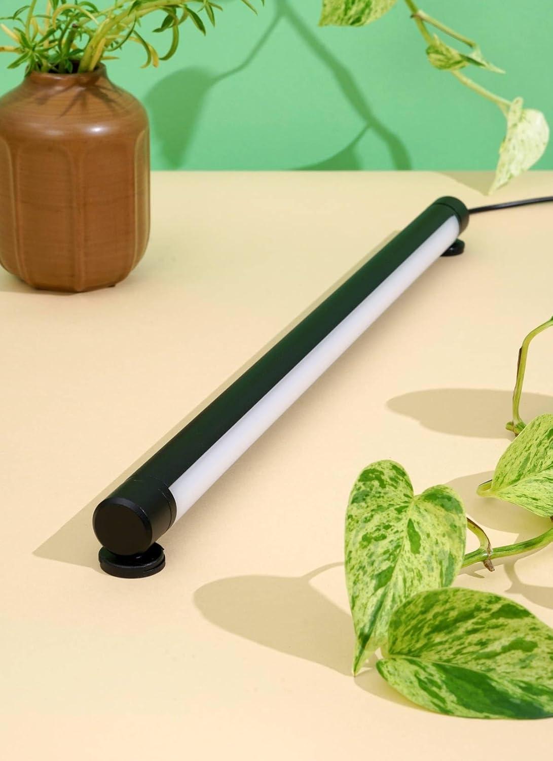 Soltech Solutions Grove™ LED Grow Light - Under-Cabinet/Shelving or Wall Mounted LED bar Light for Indoor houseplants and Herbs - Touch Control Power and dimming (White)