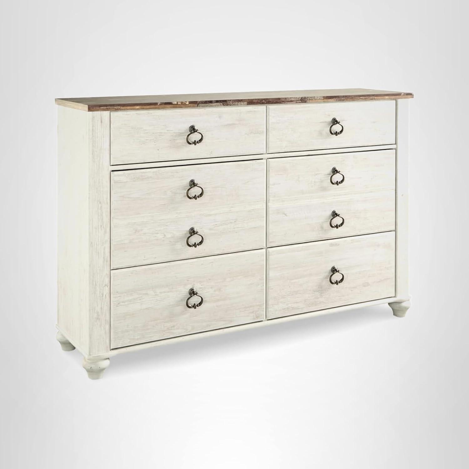 Ophelia & Co. Barzan 60.94'' W 6 - Drawer Dresser