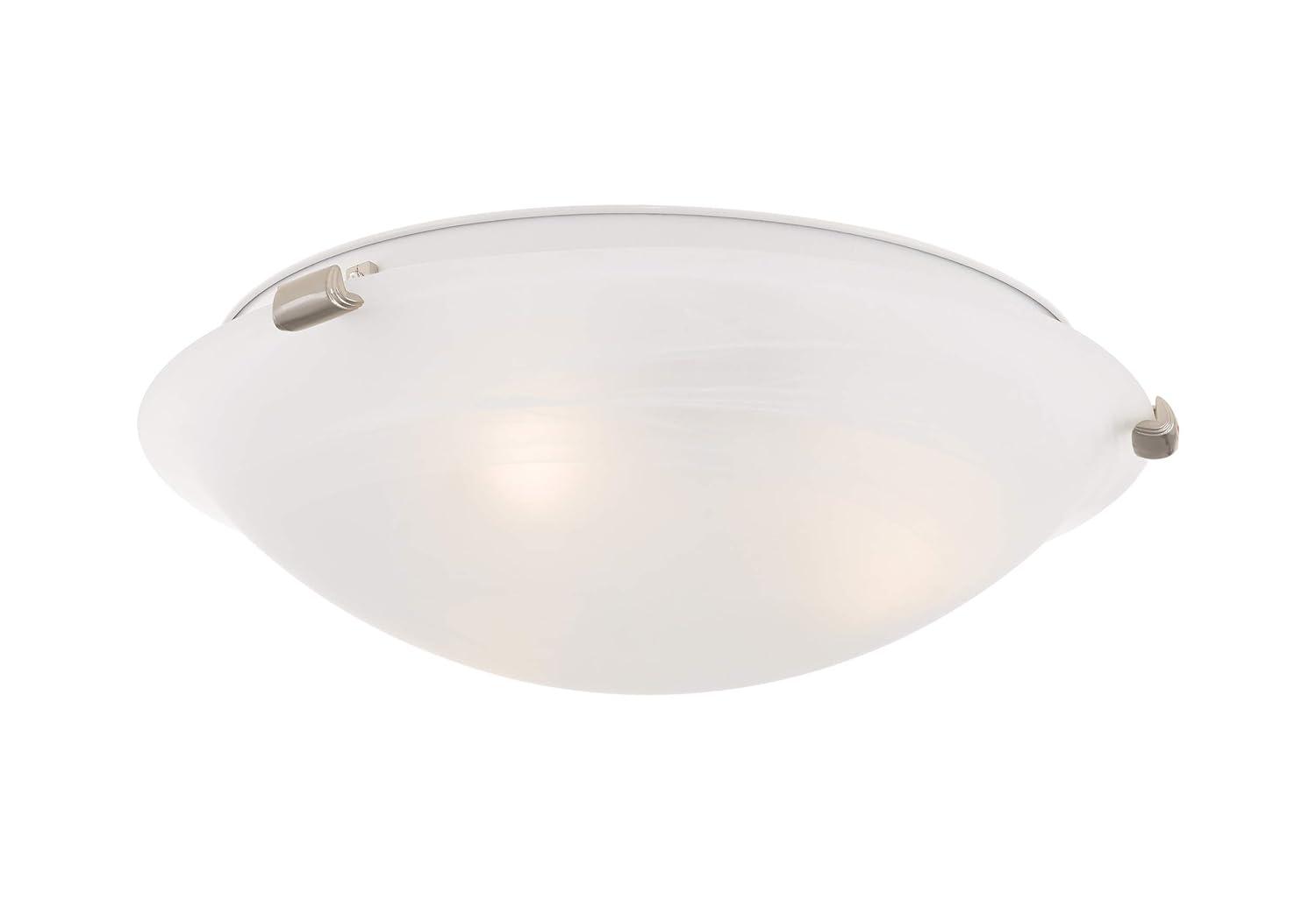 Livex Lighting Oasis 3 - Light Flush Mount in  Brushed Nickel