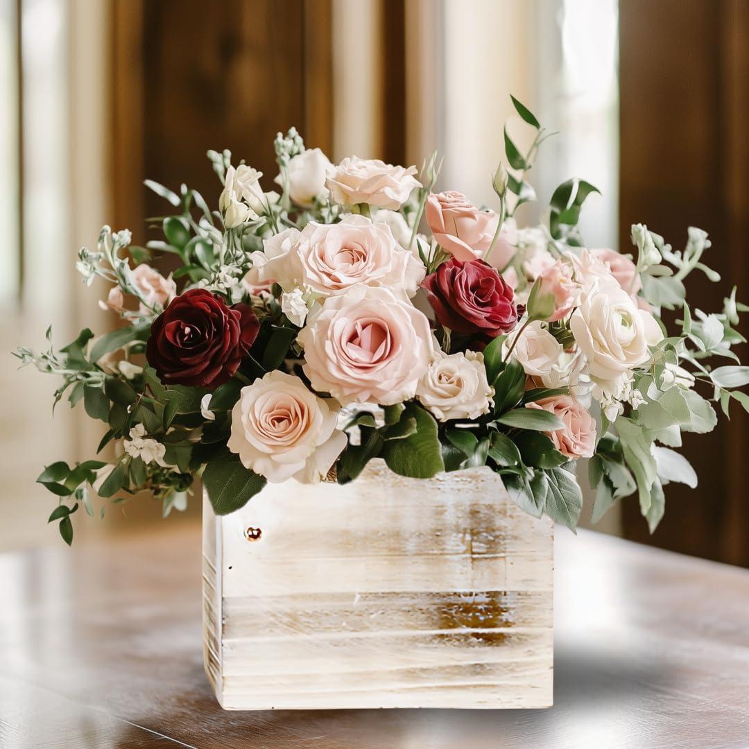 Union Rustic Gritton Wood Table Vase (Set of 6)