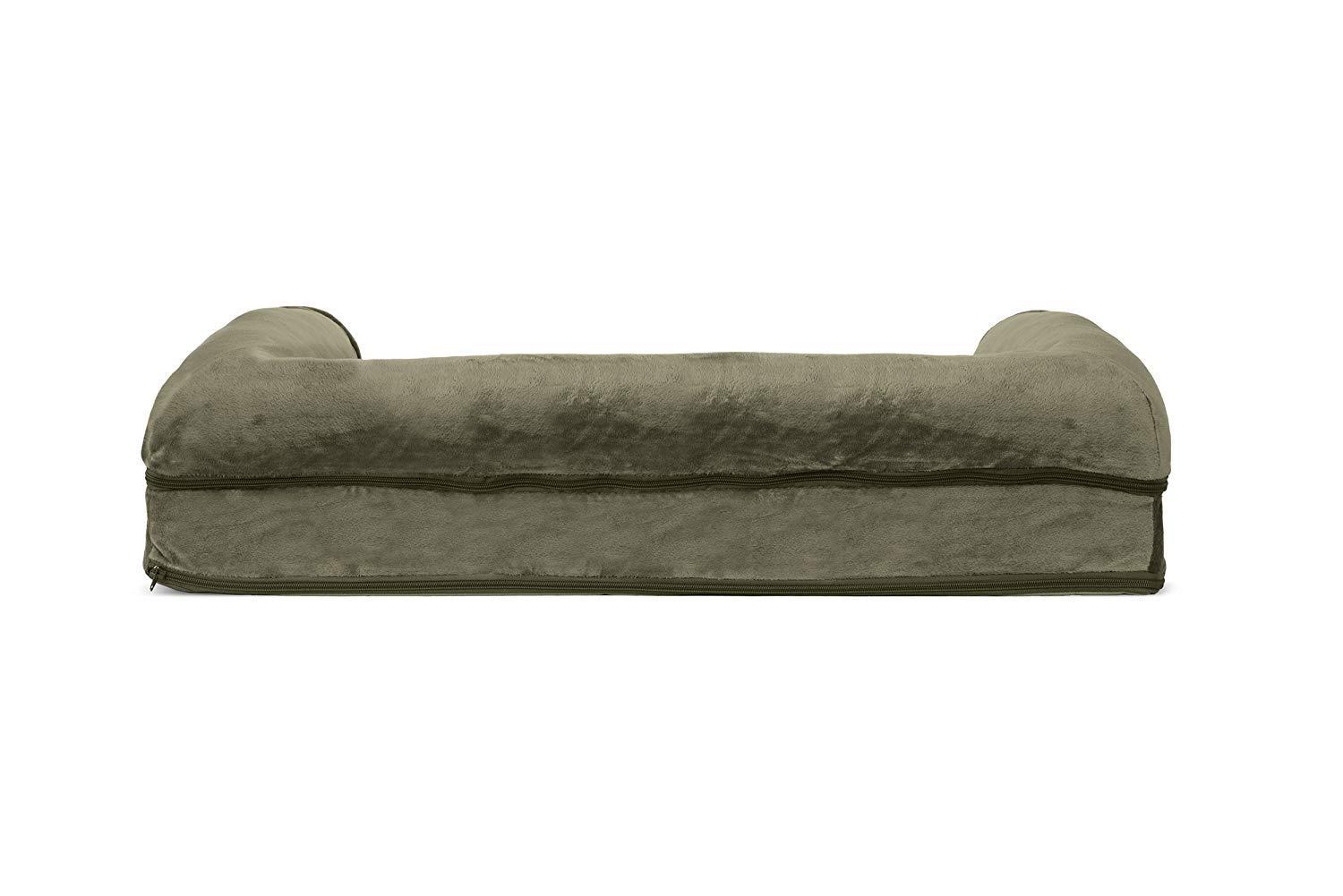 FurHaven Luxe Fur & Performance Linen Sofa Bed
