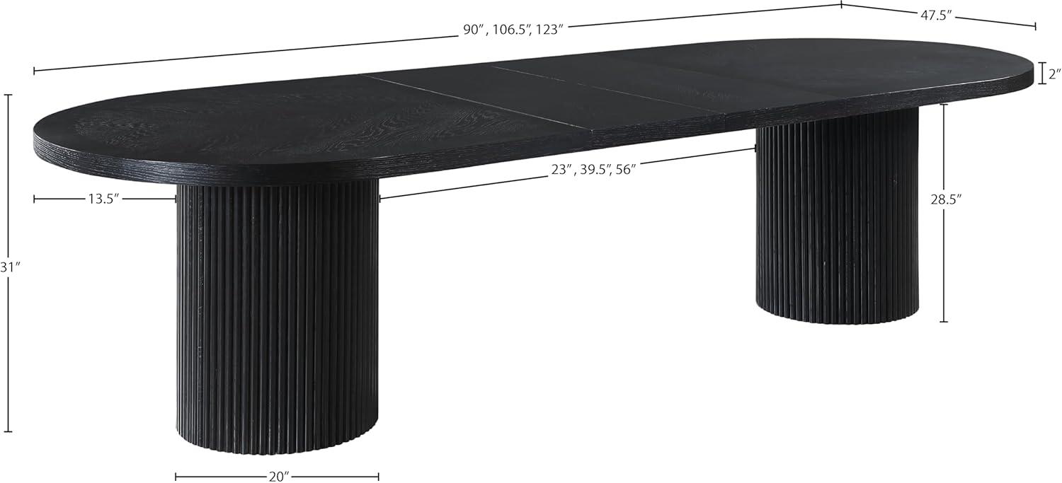 Wrought Studio™ Ivona Oak Dining Table