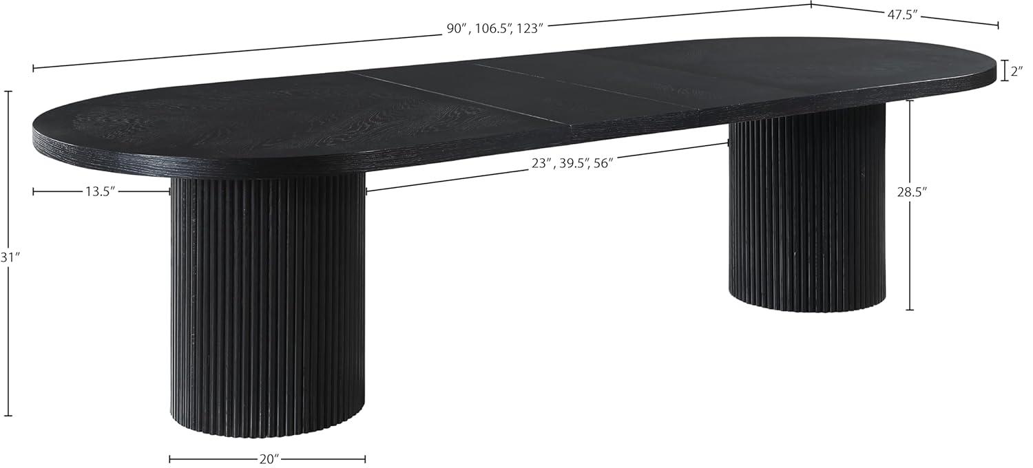 Wrought Studio™ Ivona Oak Dining Table