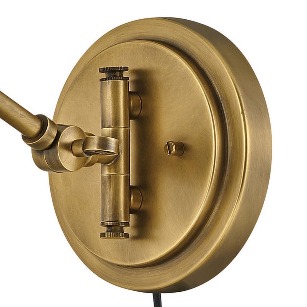 Lennon Plug-In Task Sconce - Brass