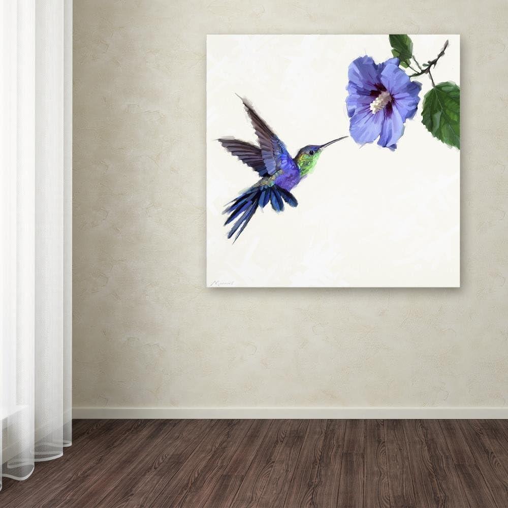 Trademark Fine Art The Macneil Studio " Humming Bird " by The Macneil Studio