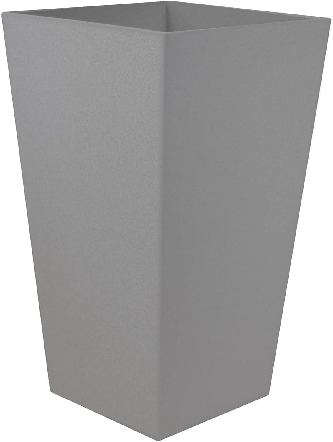 Bloem Finley Modern 20-in Recycled Plastic Indoor/Outdoor Square Vertical Planter