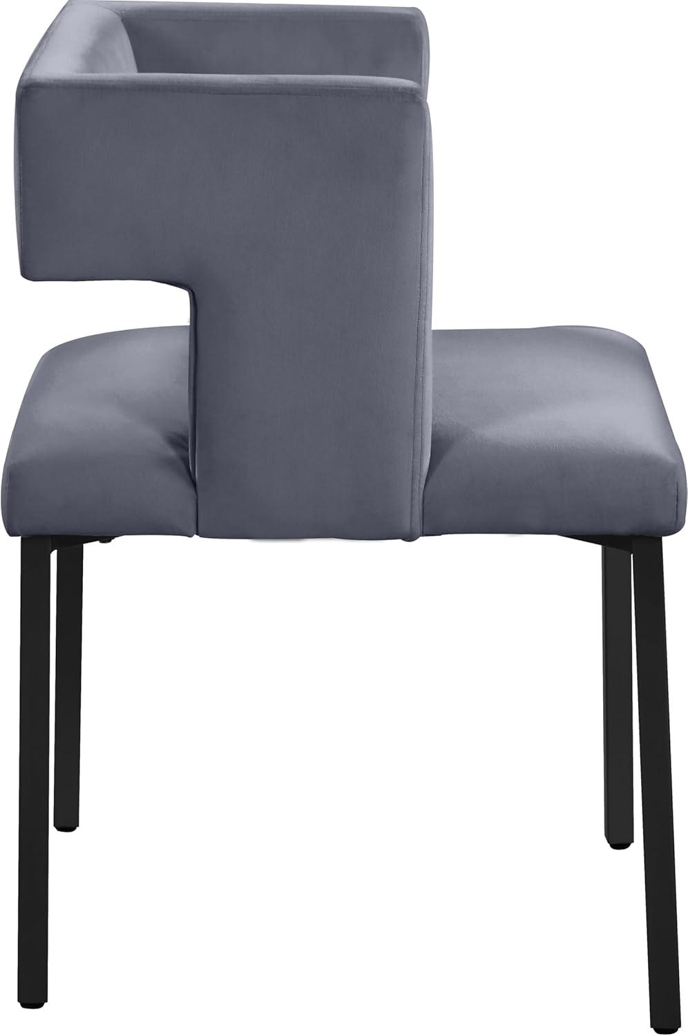 Inga 19'' H Velvet Upholstered Side Chair