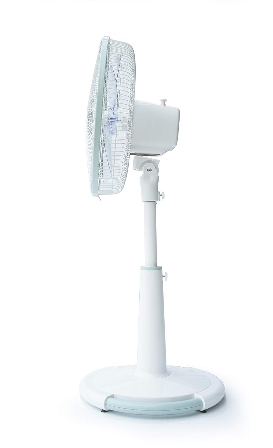 Sunpentown 16" Horizontal 8 Oscillating Standing Fan