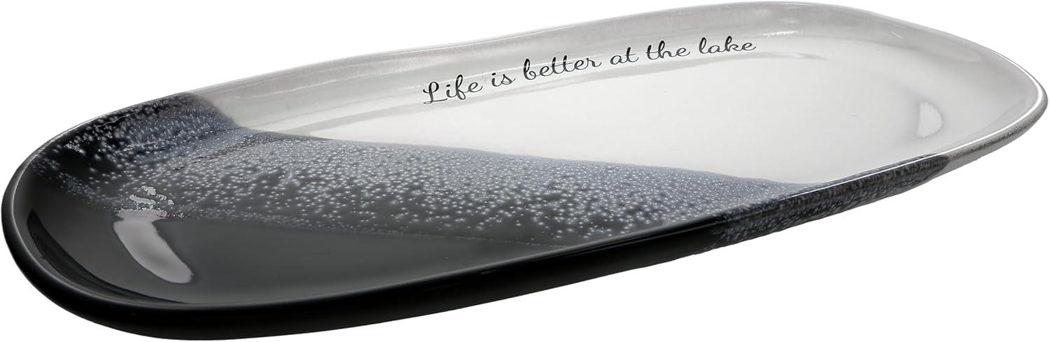 Pavilion Gift Company - Lake - 12.5" Serving Tray