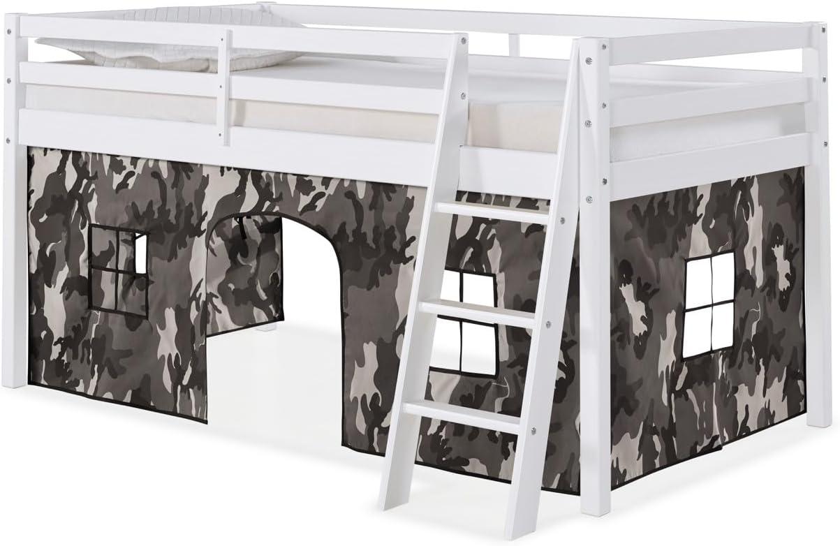 Alaterre Roxy Junior Loft - White with Gray Camouflage Tent