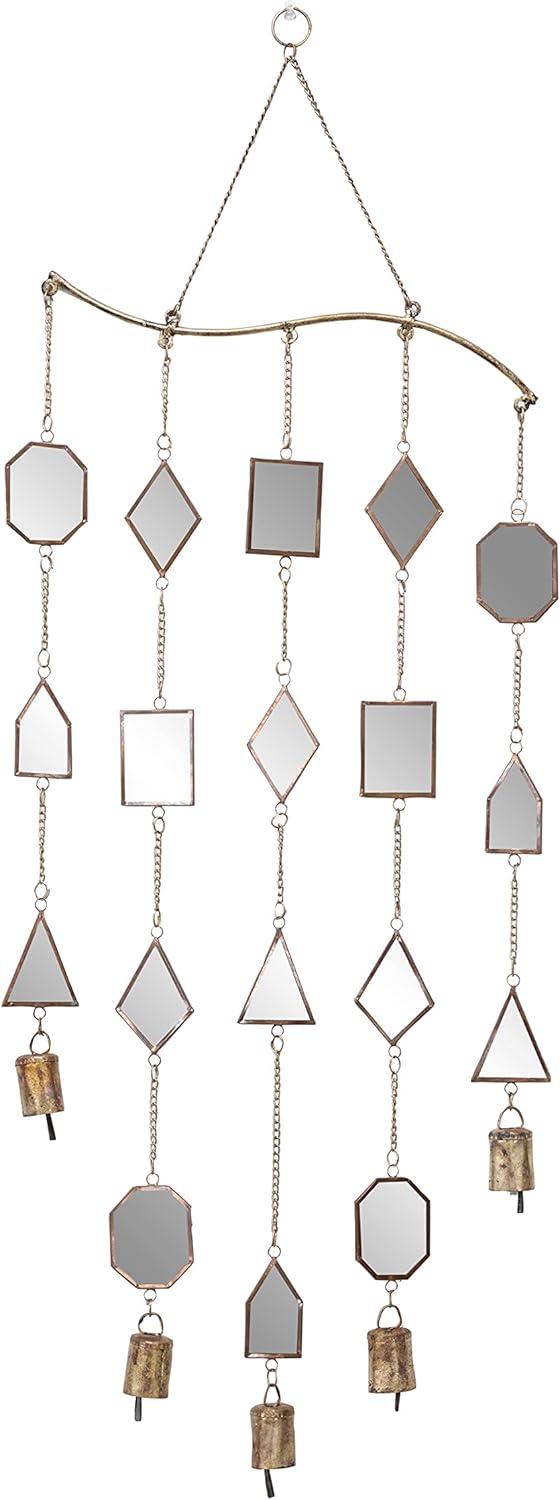 Glass Abstract Wind Chime