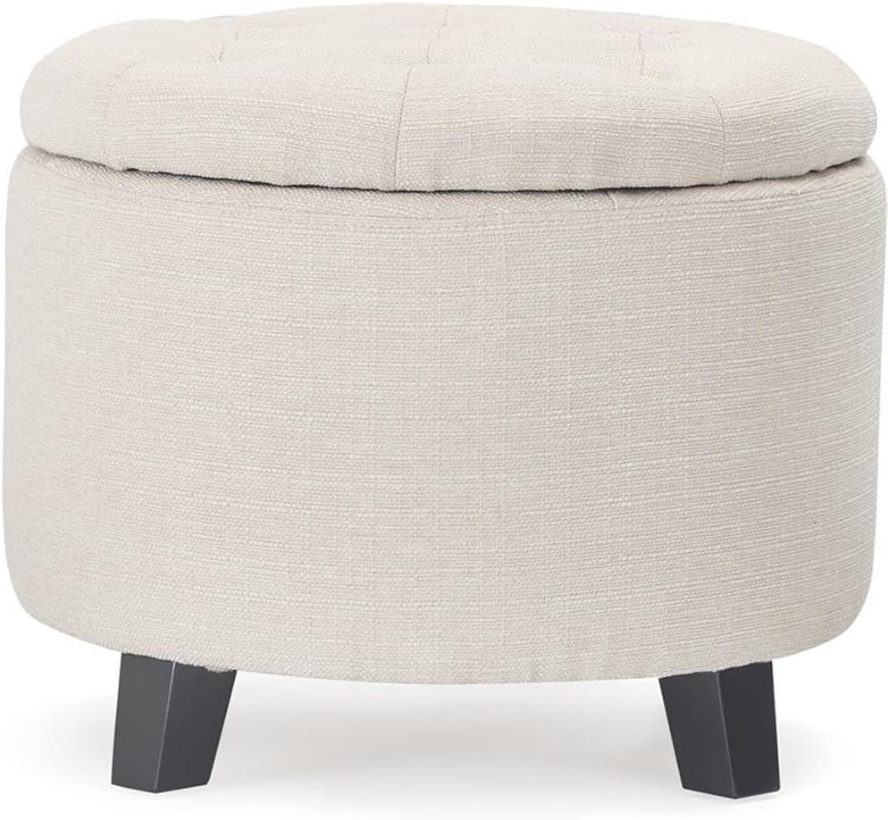 Bennett ClickDecor Button Tufted Storage Ottoman