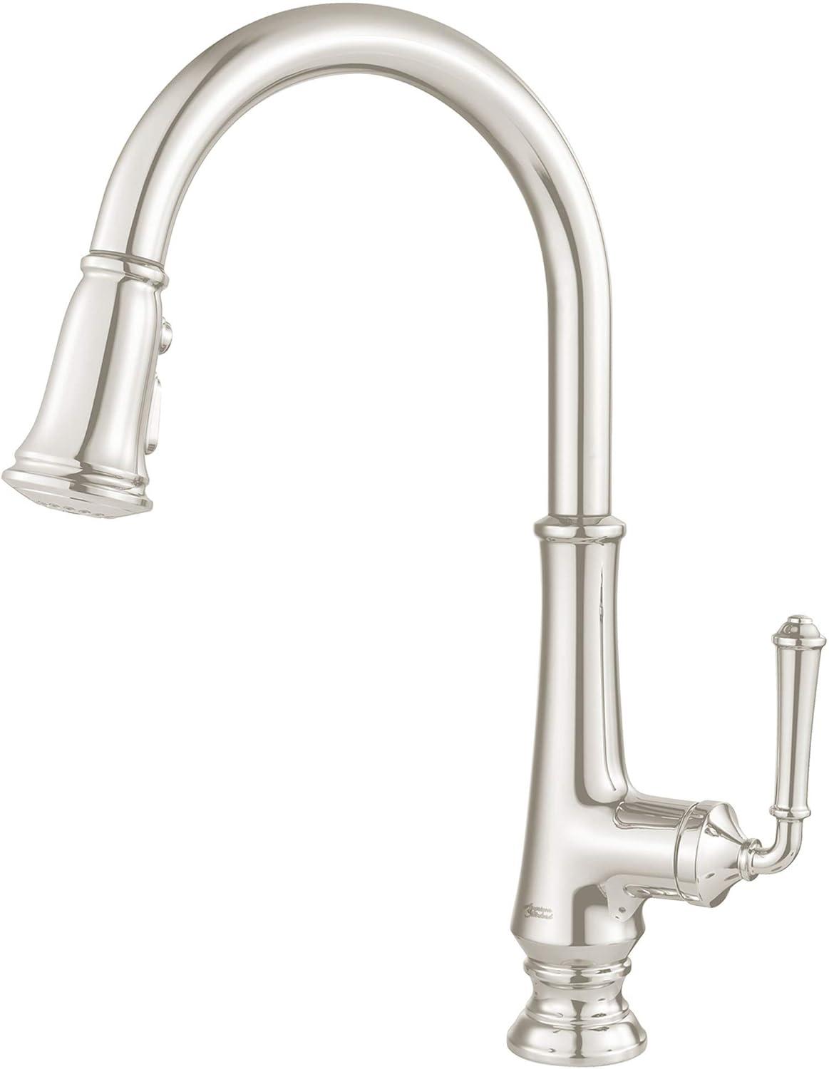 Delancey Pull Down Single Handle Kitchen Faucet With Accessories