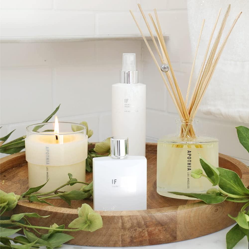 IF Aromatic Diffuser | Modern White Floral & Citrus | Premium Essential Oils | Up to 12 Months | 7 oz | 200 ml | Small Batches for Luxury Quality in Elegant Glass Bottle