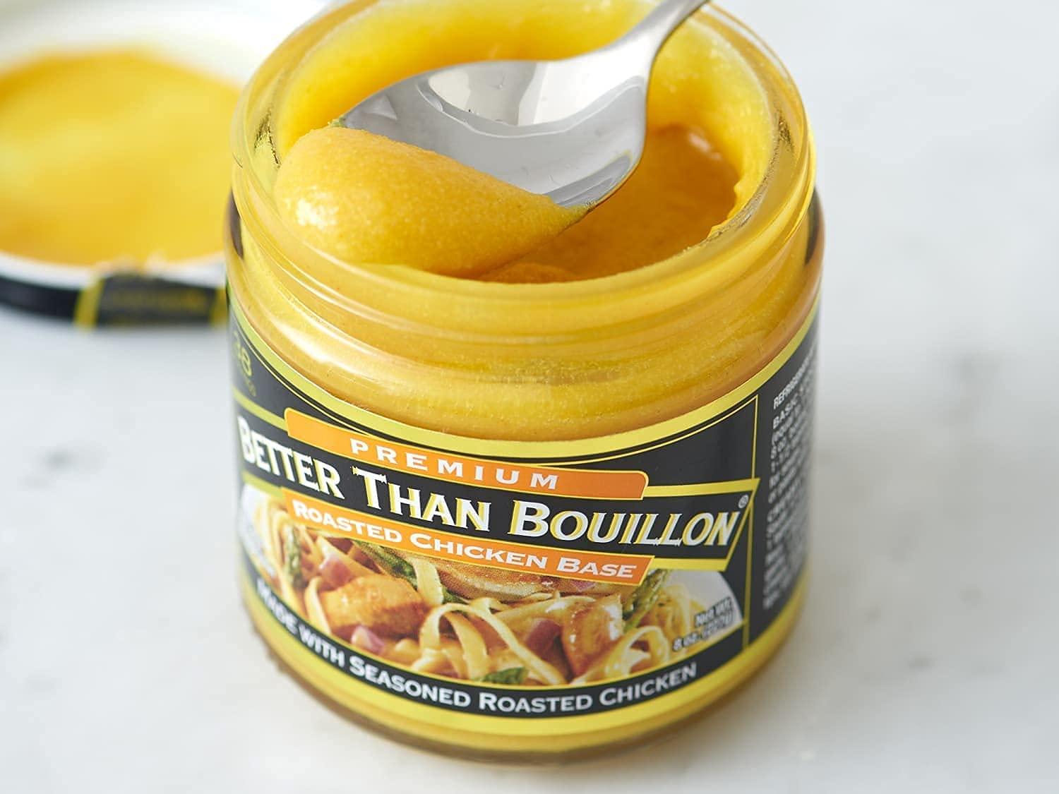 Better Than Bouillon Premium Roasted Chicken Base, Shelf-Stable, 8 oz Jar