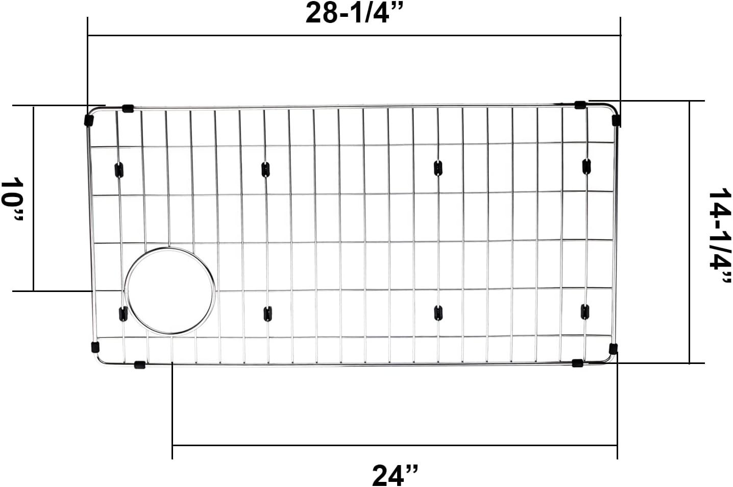 28.25" x 14.25" Sink Grid