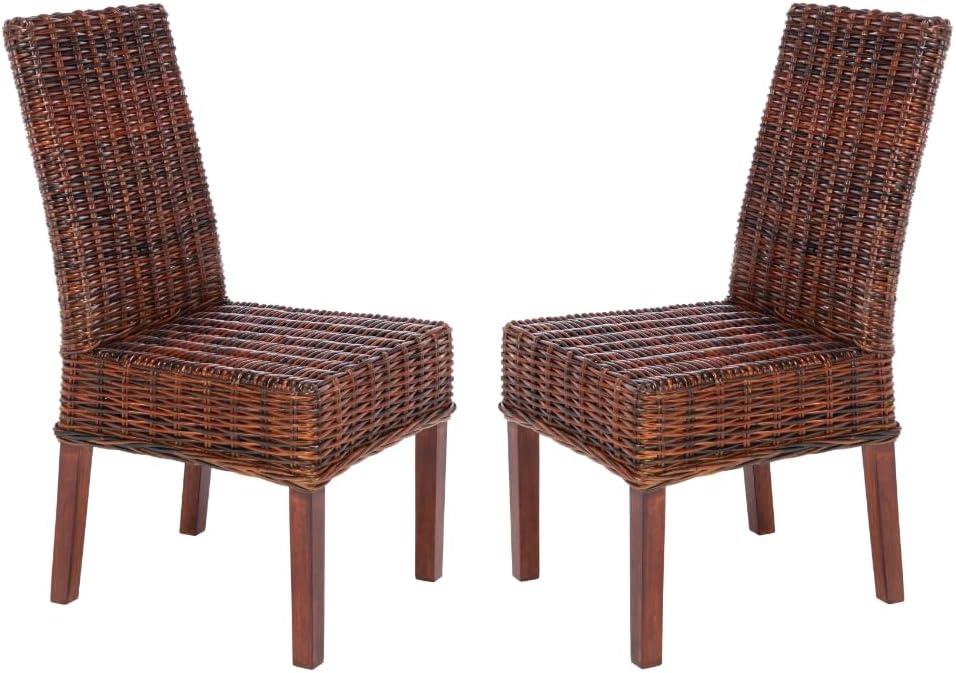 Sanibel 18"H Rattan Side Chair (Set of 2)  - Safavieh