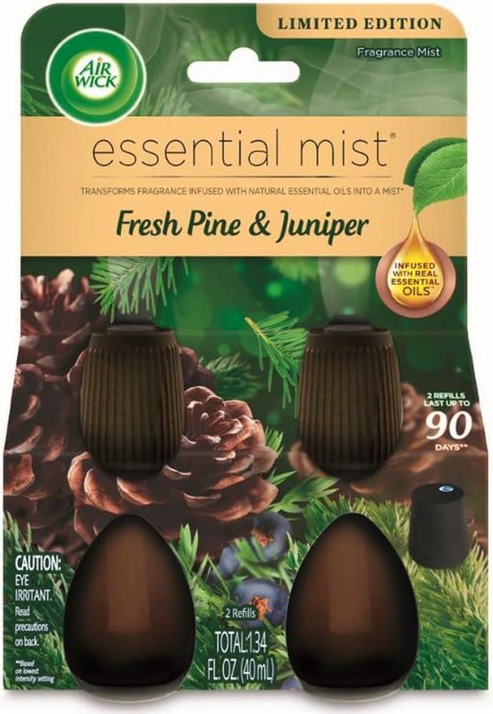 Fresh Pine & Juniper Essential Mist Twin Refill