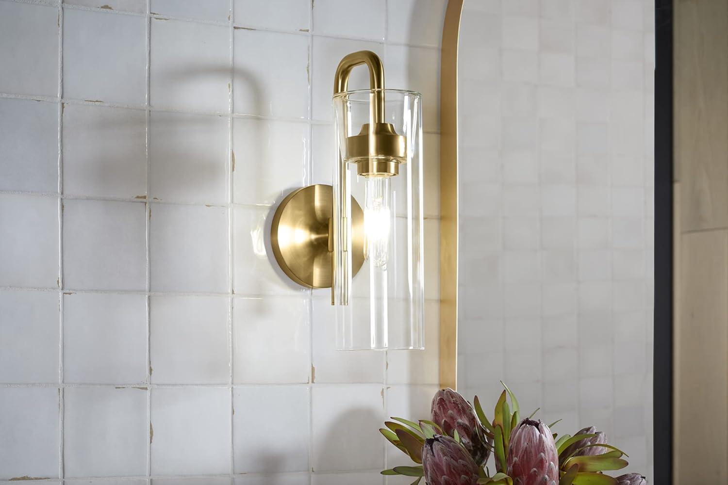 Purist™ 1 Light Indoor Bathroom Wall Sconce, UL Listed