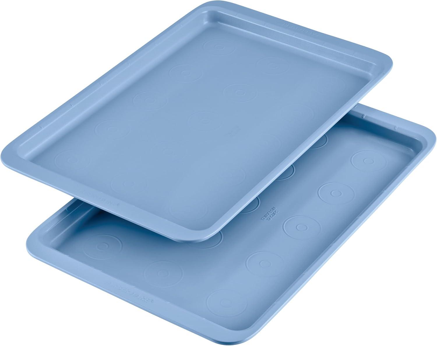 Farberware Easy Solutions Nonstick Bakeware Baking Sheets / Cookie Pan Set, 2 Piece