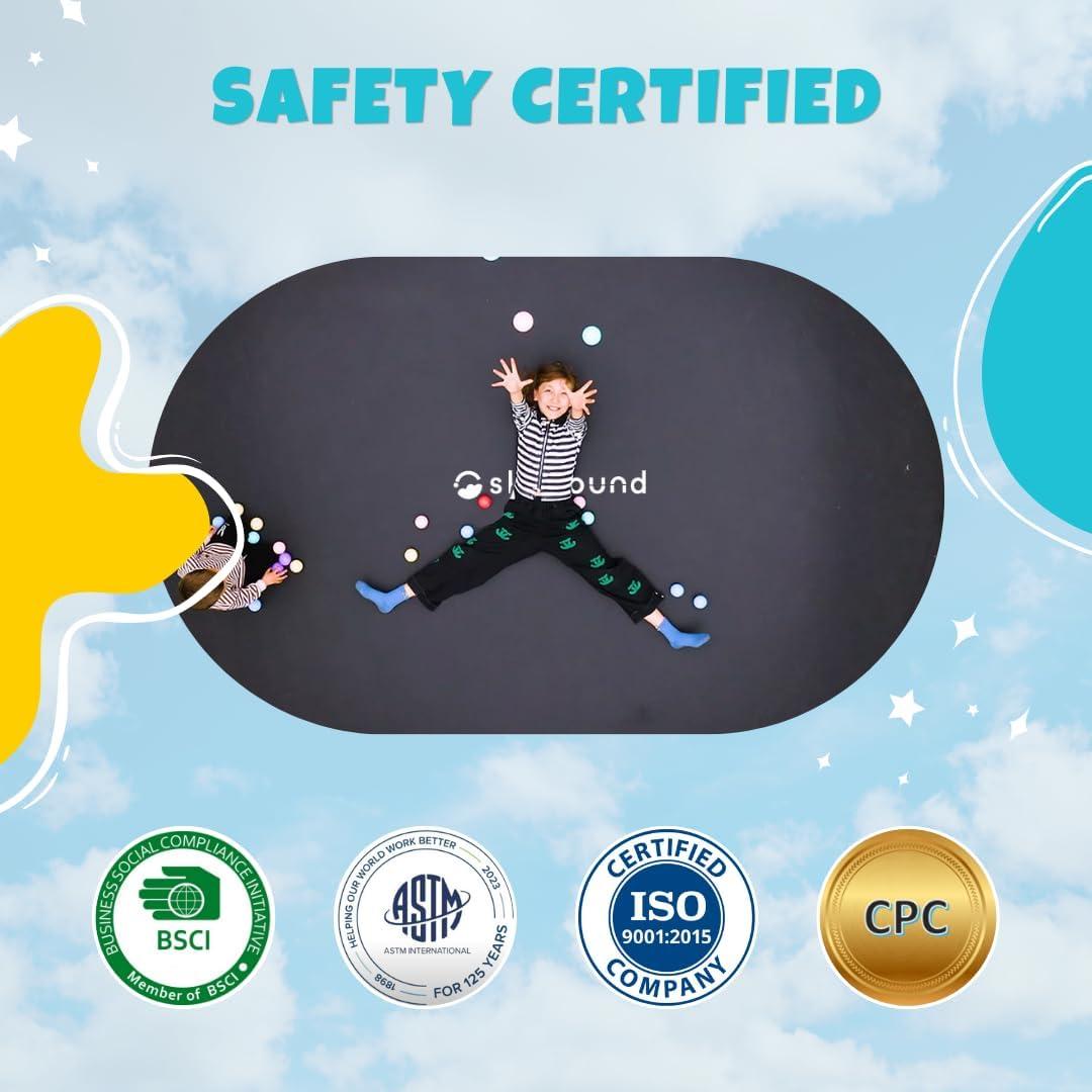 SKYBOUND Skybound 10' Round Backyard Trampoline with Safety Enclosure