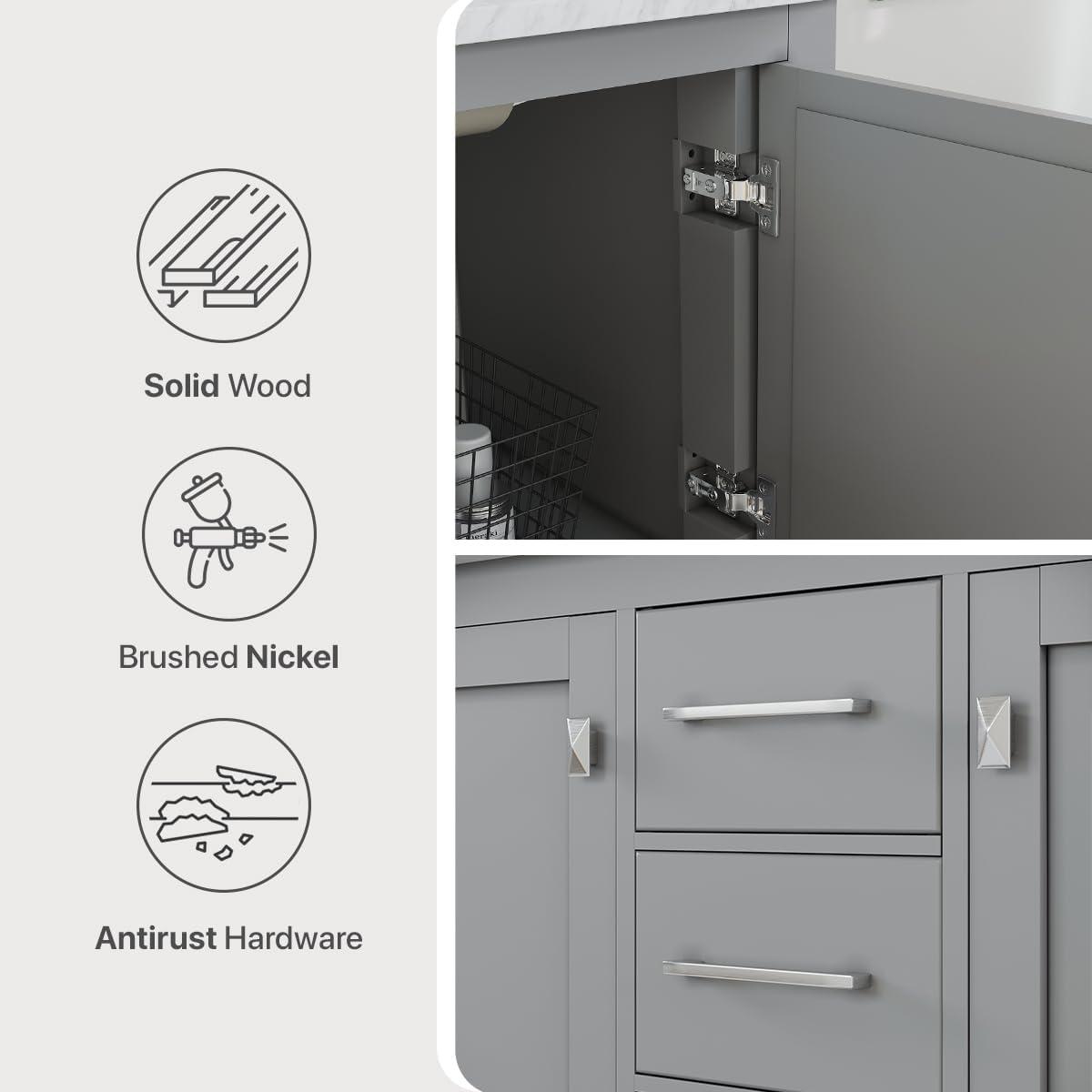 Eviva London 48" Double Bathroom Vanity