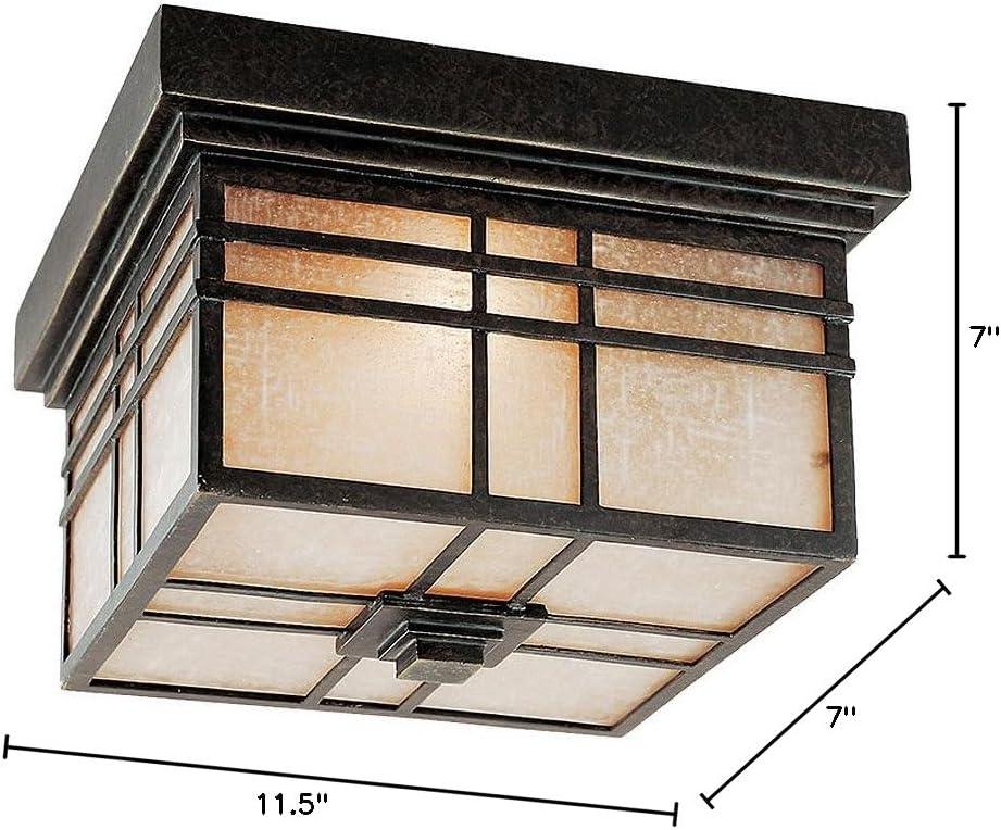 Quoizel HC1612IB Hillcrest Outdoor Lantern in Bronze