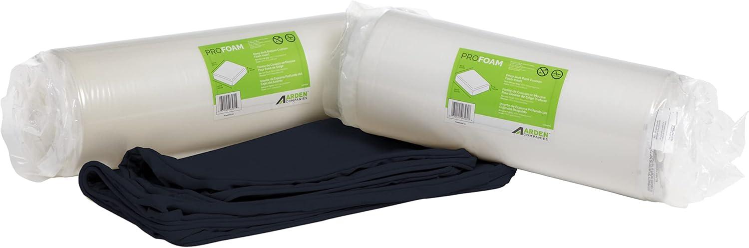 ARDEN ProFoam Performance Outdoor Deep Seating Cushion Set 22 x 22, Sand Cream