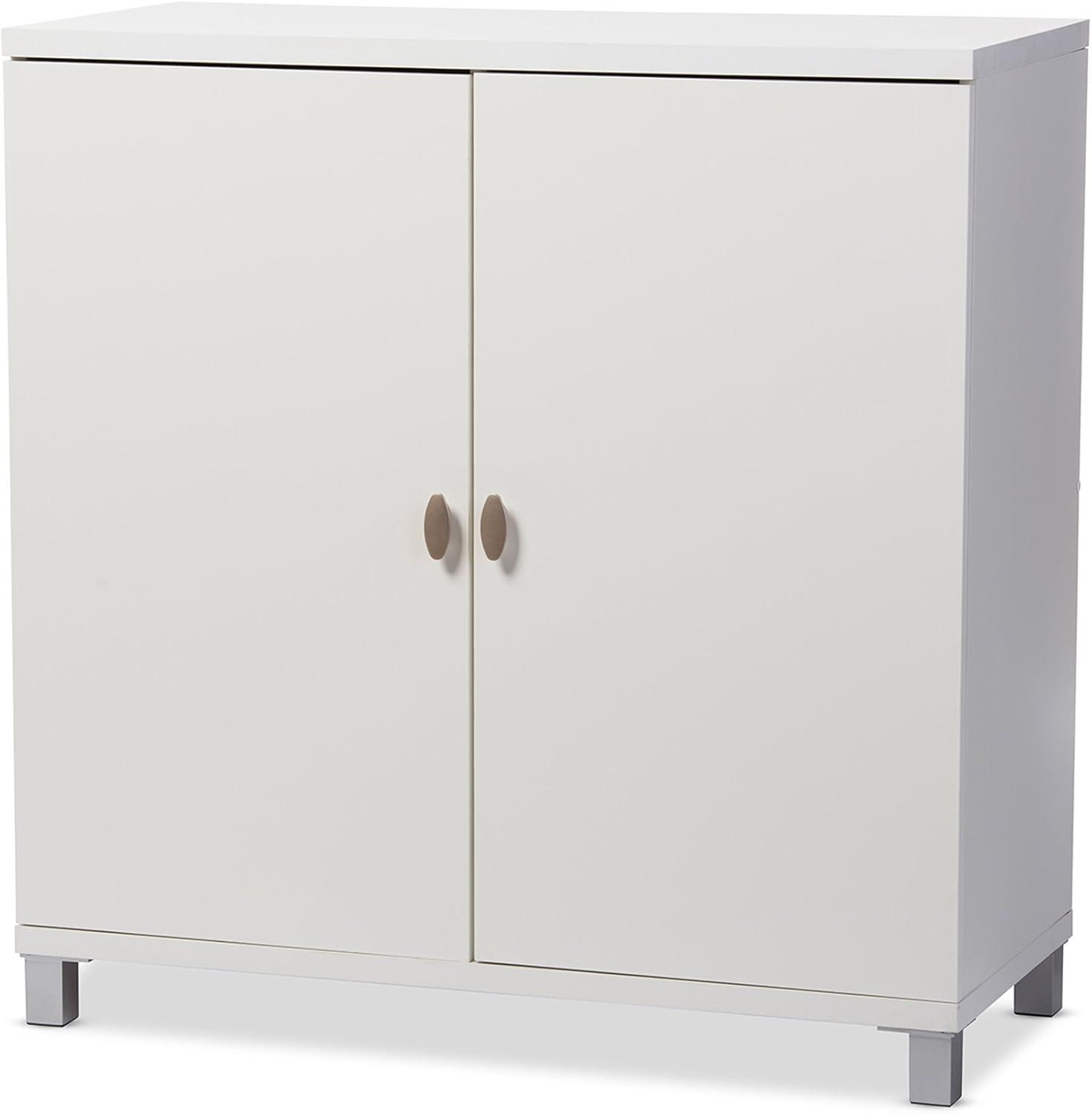 Marcy Modern and Contemporary Wood Entryway Storage Sideboard Cabinet - Baxton Studio