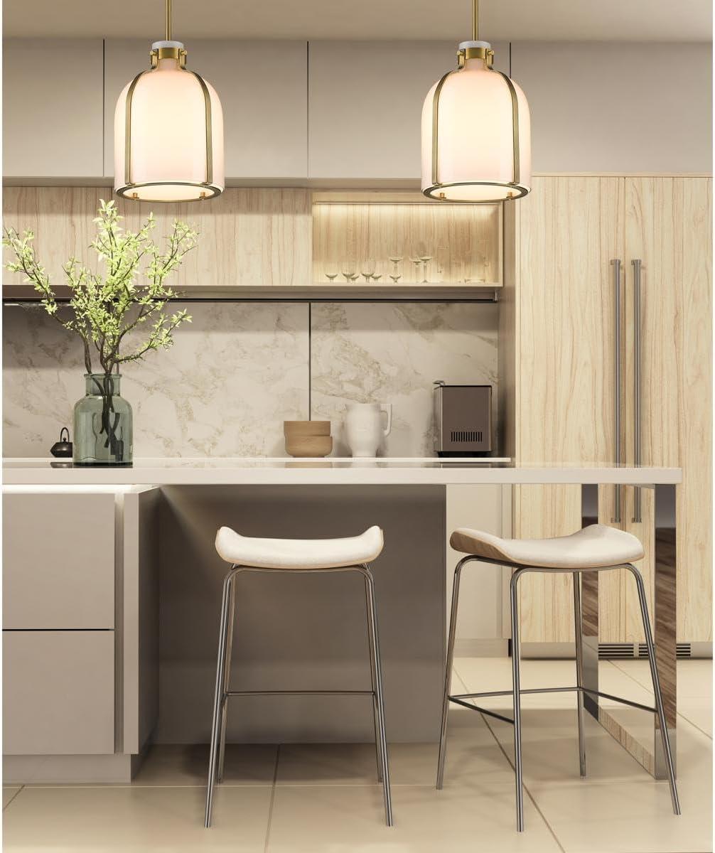 Z-Lite Pearson 1 - Light Chandelier in  Rubbed Brass