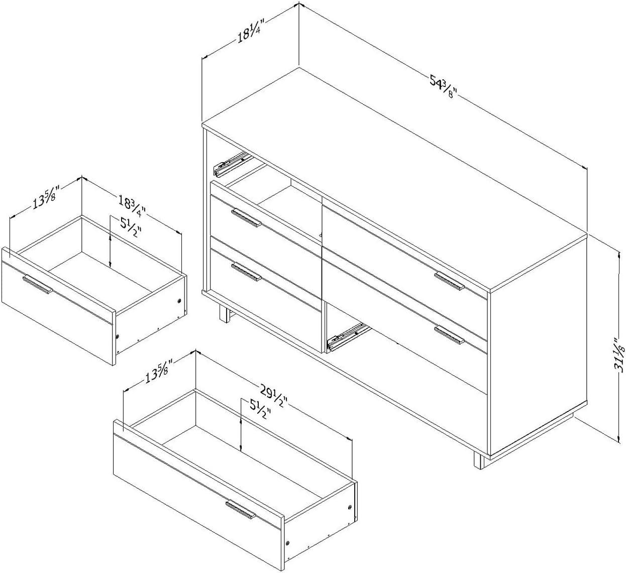 Fynn 6-Drawer Dresser
