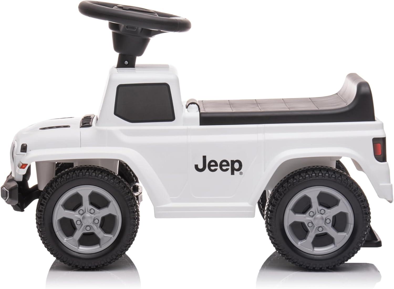 Best Ride on Cars Jeep Push Riding Car - White