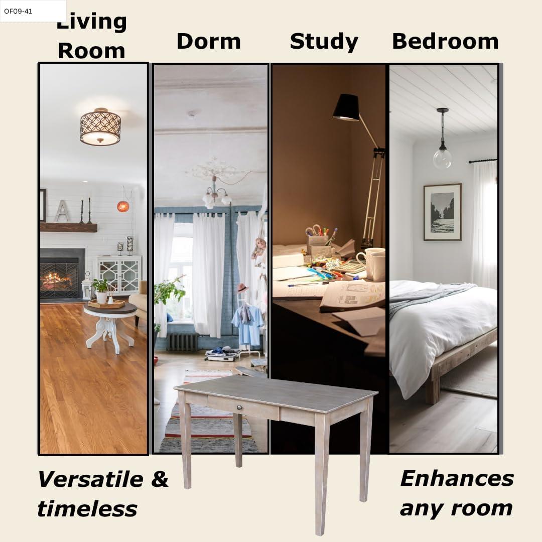 48" Writing Desk Unfinished - International Concepts