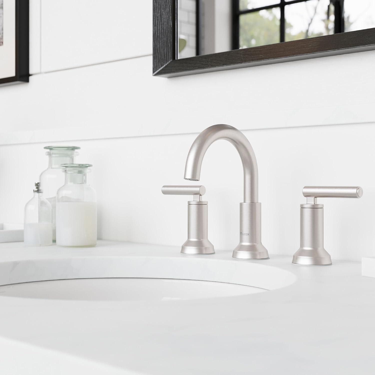 Capistrano Widespread Bathroom Faucet with Drain Assembly