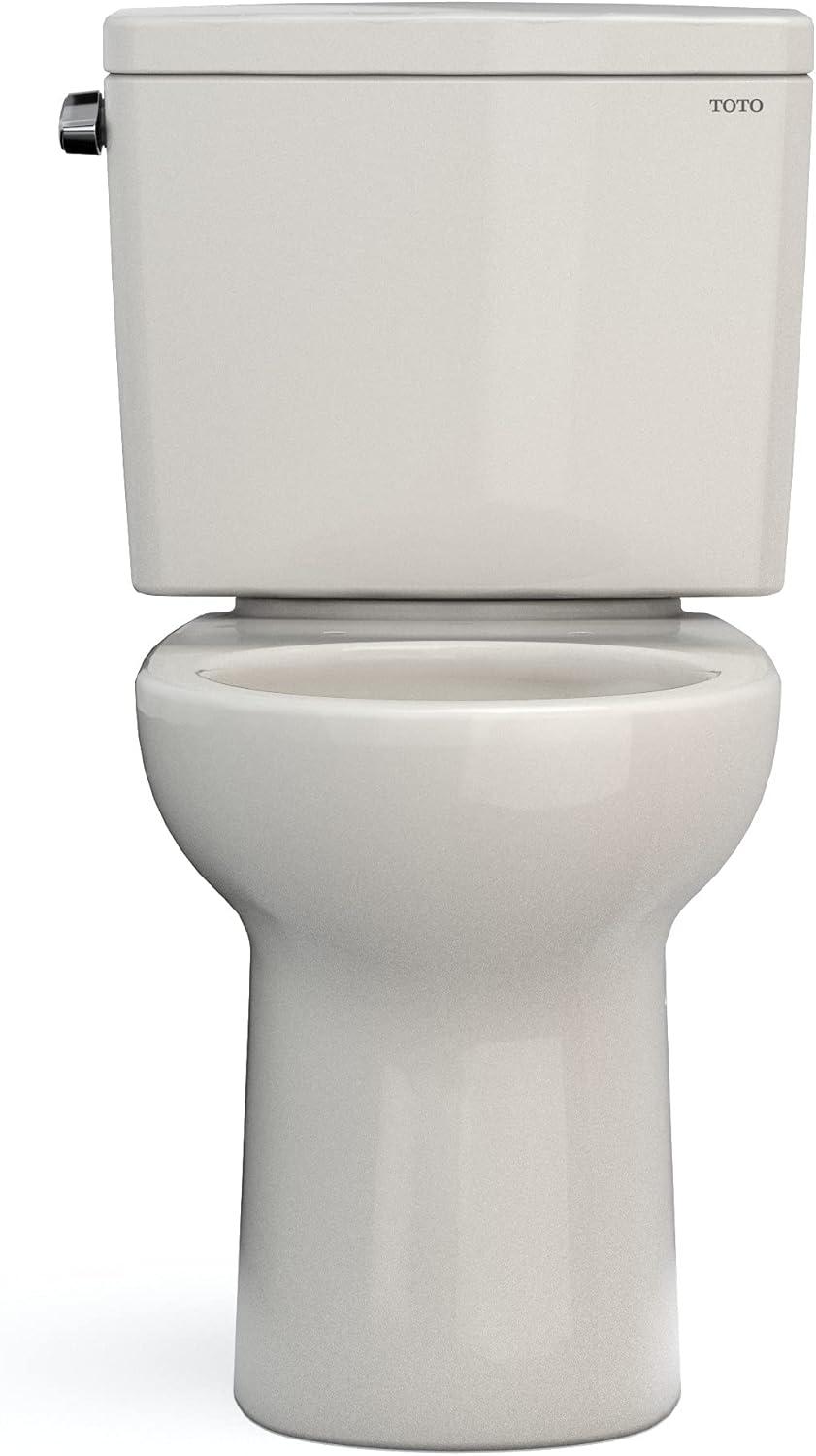 Drake® 1.6 GPF Round Two-Piece Toilet with Tornado Flush (Seat Not Included)