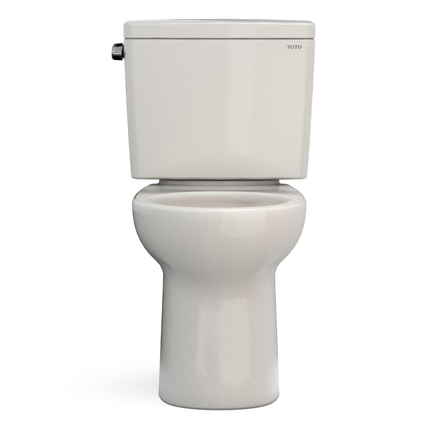 Drake® 1.6 GPF Round Two-Piece Toilet with Tornado Flush (Seat Not Included)