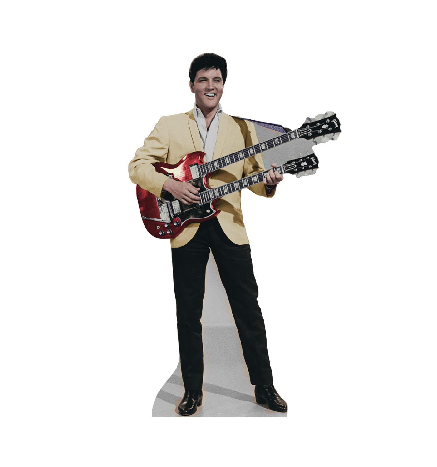 Advanced Graphics Lifesize Wall Decor Cardboard Standup Poster Elvis Yellow Jacket