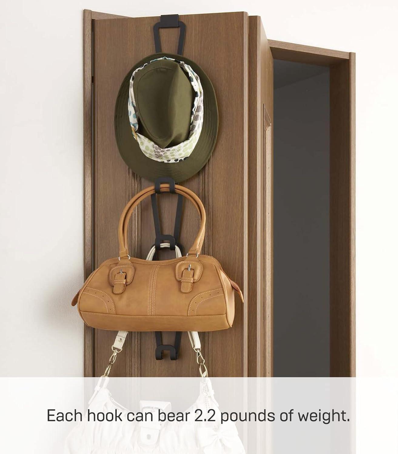 Yamazaki Home Yamazaki Home Chain Link Bag Holder - Closet Storage Hanging Organizer Rack, Steel