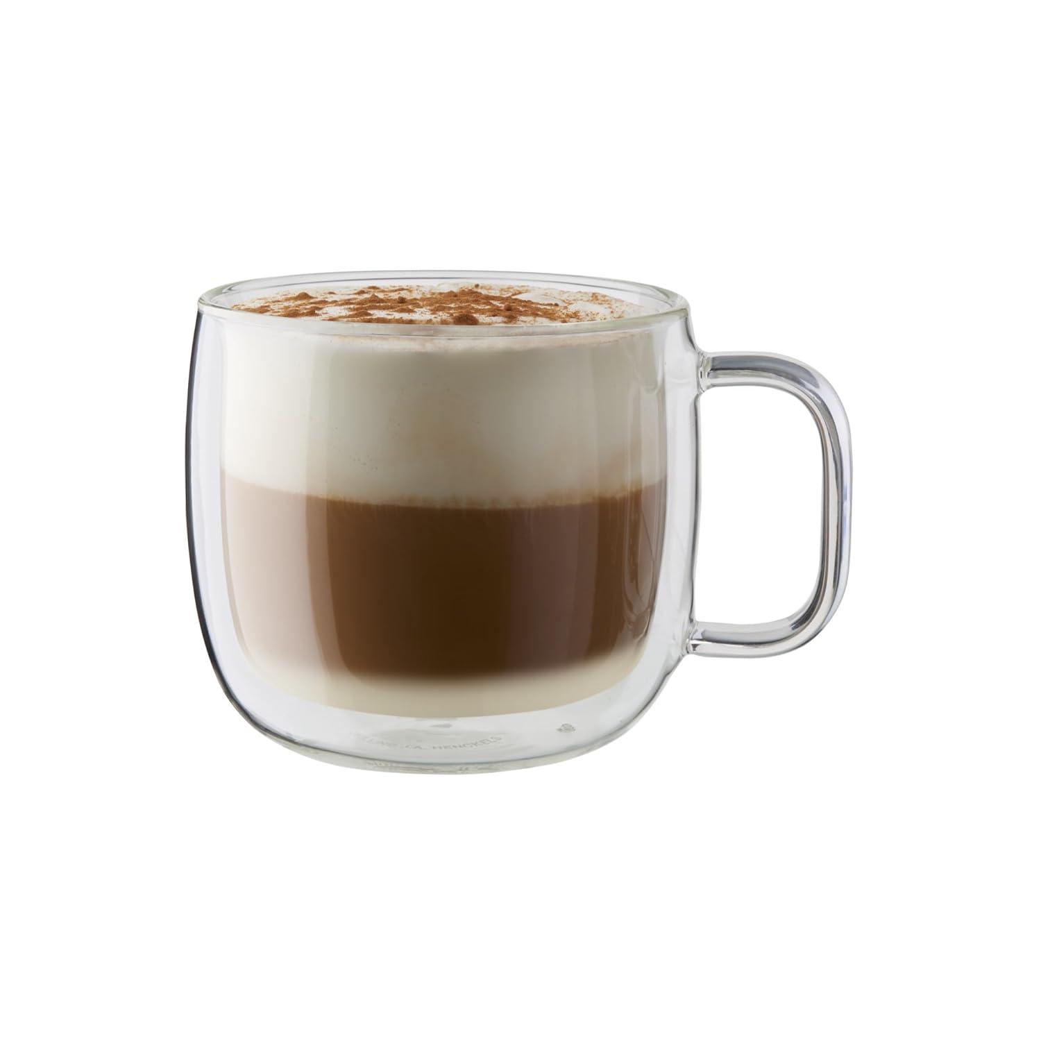 Zwilling 15-oz. Sorrento Plus Cappuccino Glass Mugs, Set of 2