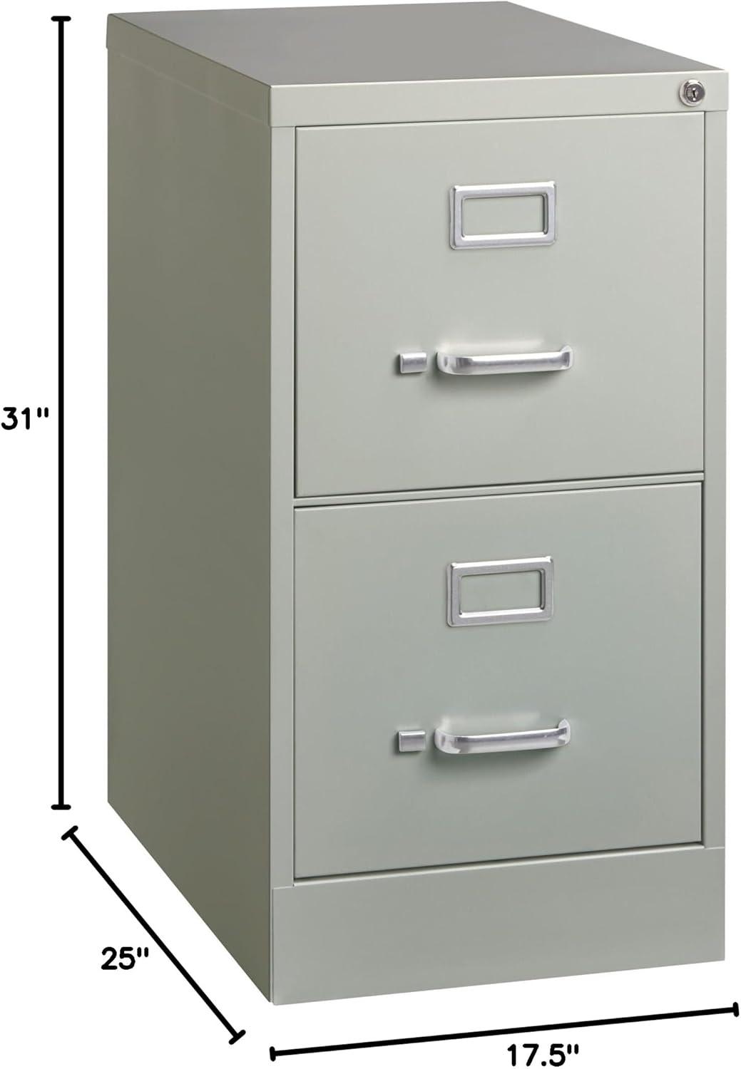 Fortress 15'' Wide 2 -Drawer Steel File Cabinet