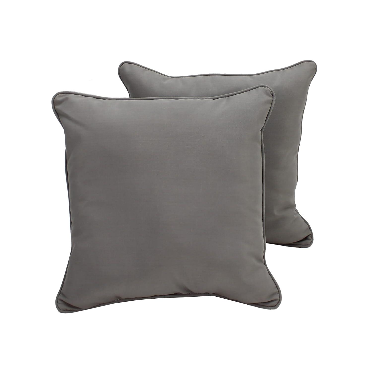 Element Synthetic Throw Square Indoor/Outdoor Pillow Cover & Insert