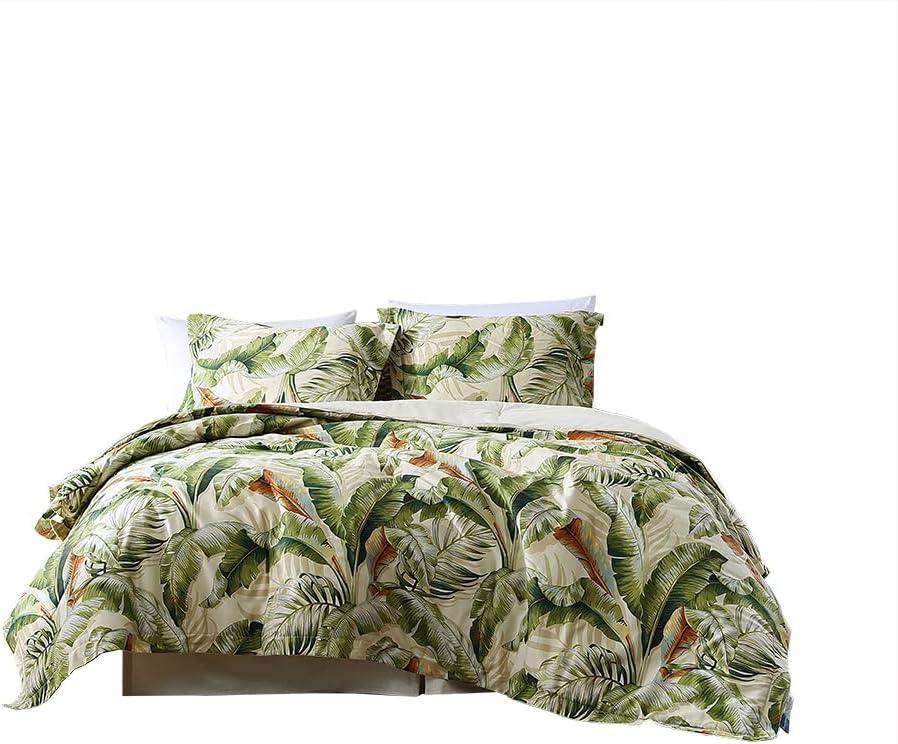Tommy Bahama Home Tommy Bahama Palmiers Cotton Reversible 4 Piece Comforter Set