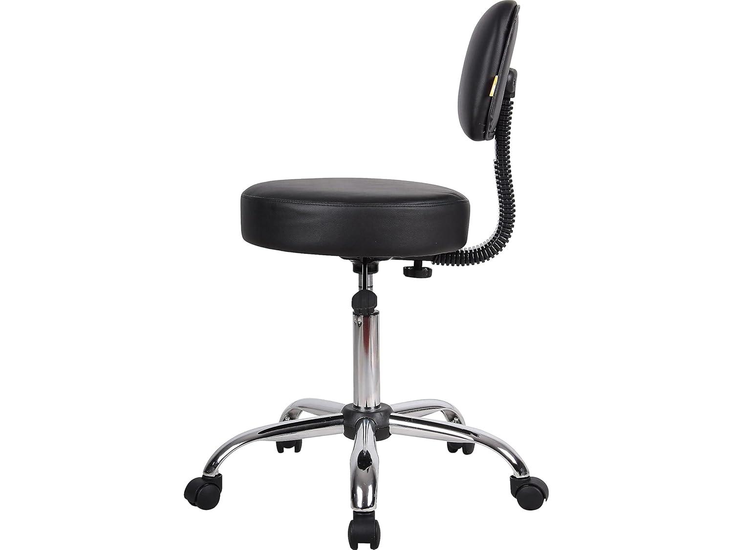 Boss Office Products Vinyl Drafting Chair