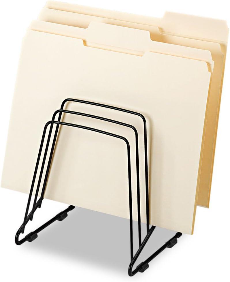 Fellowes Wire Step File II, 5 Sections, Letter to Legal Size Files, Black, 7.25" x 6" x 8.25"